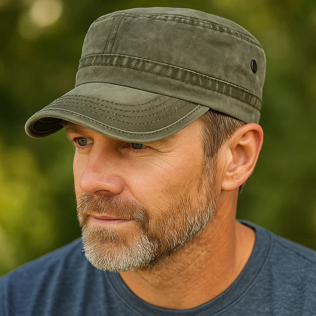 Robust Vintage Cap for Men with Character