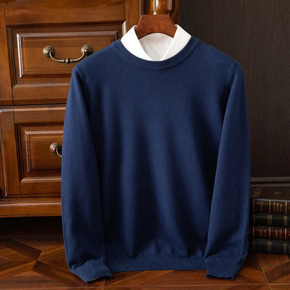 Men’s Ultra-Soft Cashmere-Blend Precision Knit Sweater