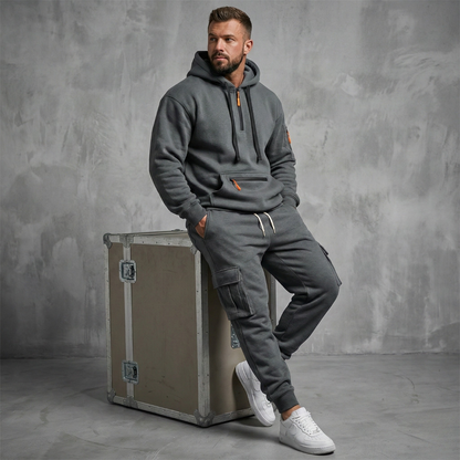 Men’s Thermal Lined Hoodie and Joggers Set