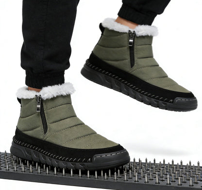 Men’s Zip Entry Insulated Protective Snow Boots