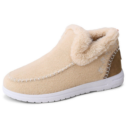 Women's Handmade Comfortable Slip-on Snow Shoes