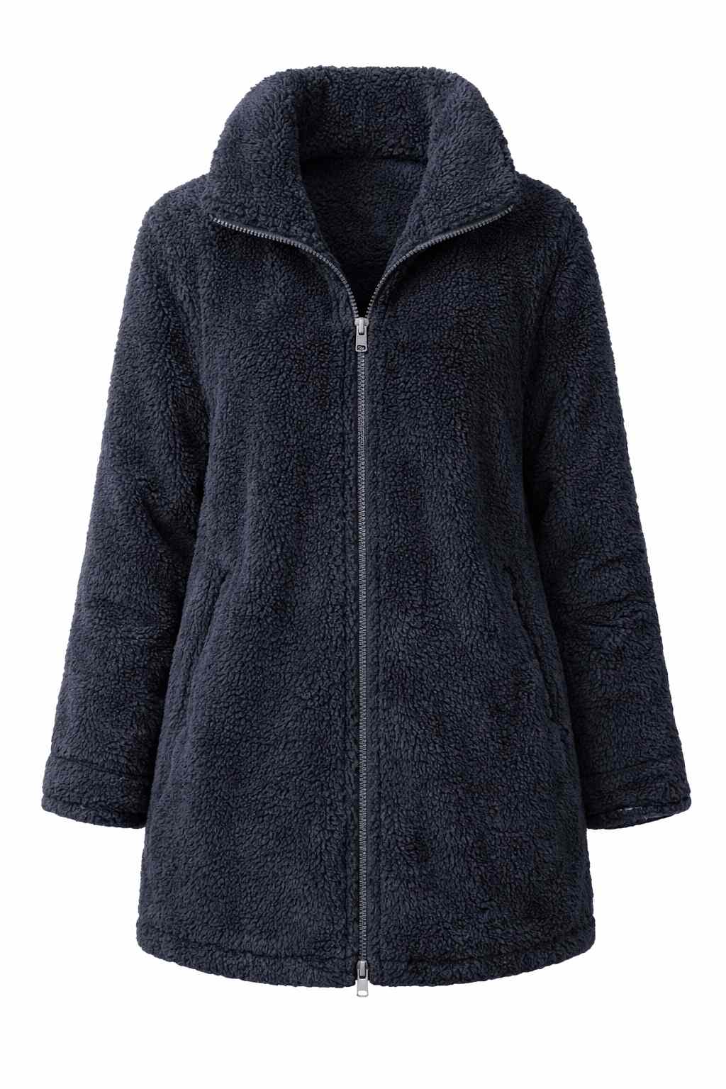 Longline Teddy Coat – 70% Off & Free Delivery Today