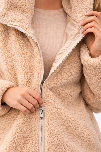 Longline Teddy Coat – 70% Off & Free Delivery Today