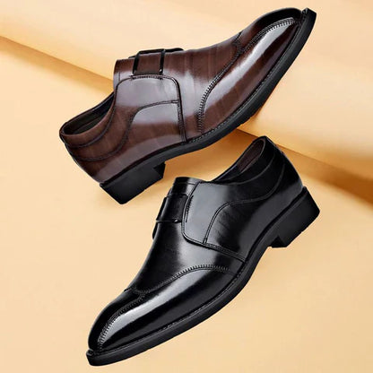 New men's leather sports shoes