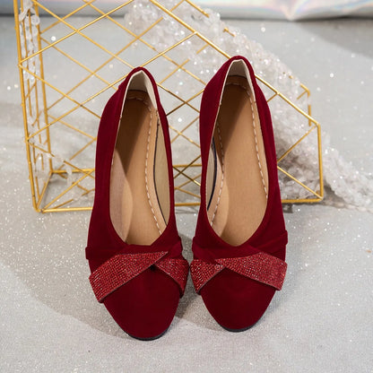 Women's Lightweight Rhinestone Orthopaedic Wedge Shoes
