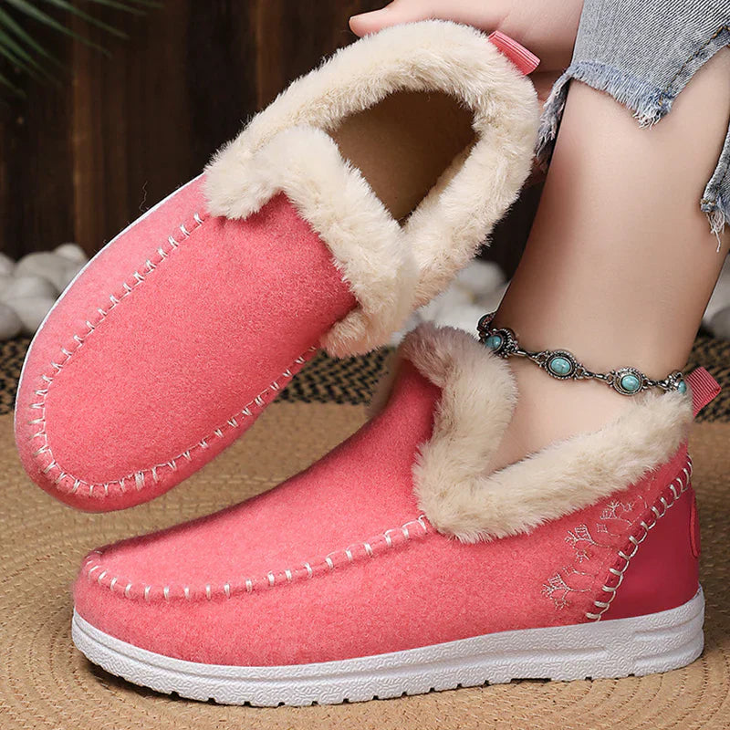 Women's Handmade Comfortable Slip-on Snow Shoes
