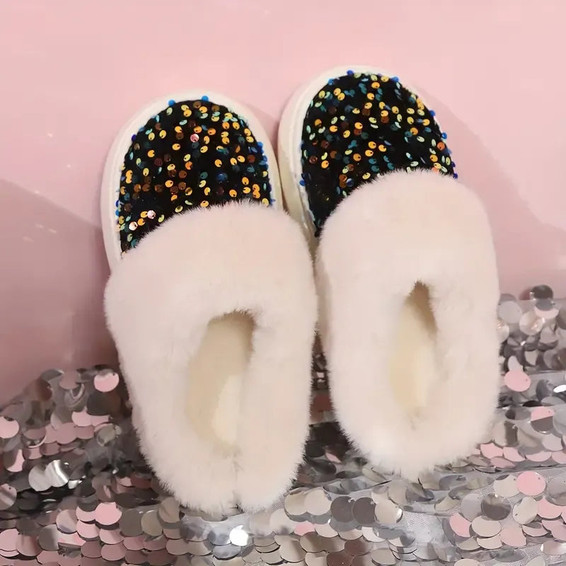 Women's Orthopaedic Plush Indoor Slippers