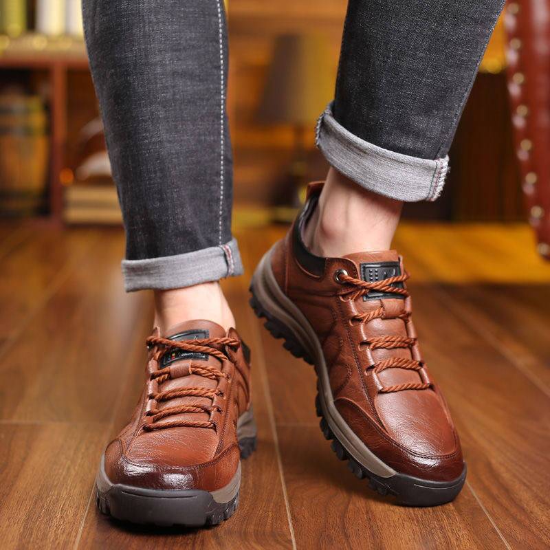 NEW ORTHOPAEDIC LEATHER SHOES FOR MEN