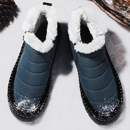 Men’s Zip Entry Insulated Protective Snow Boots