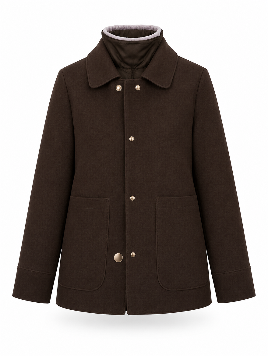 Classic Short Wool Coat