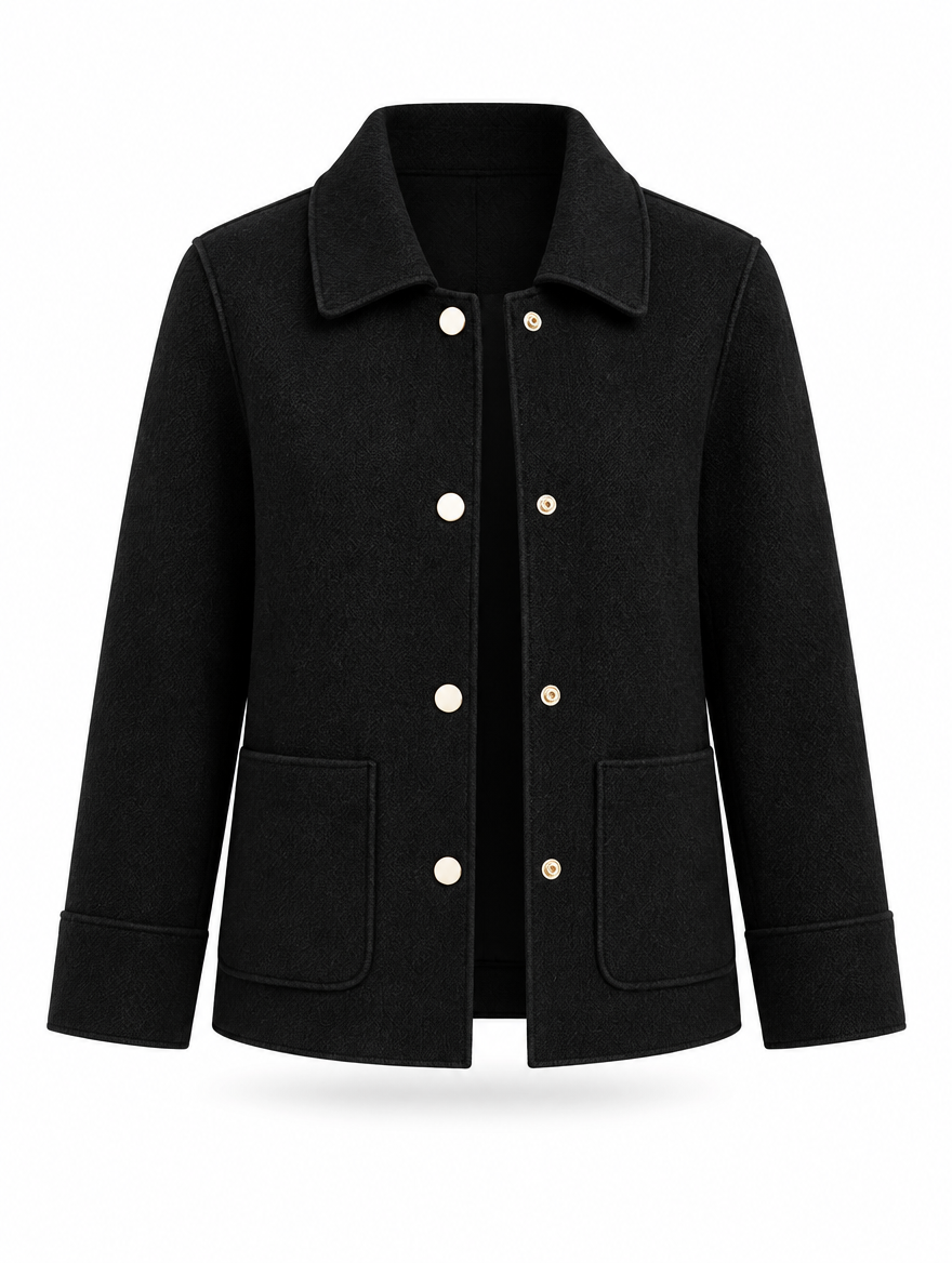 Classic Short Wool Coat