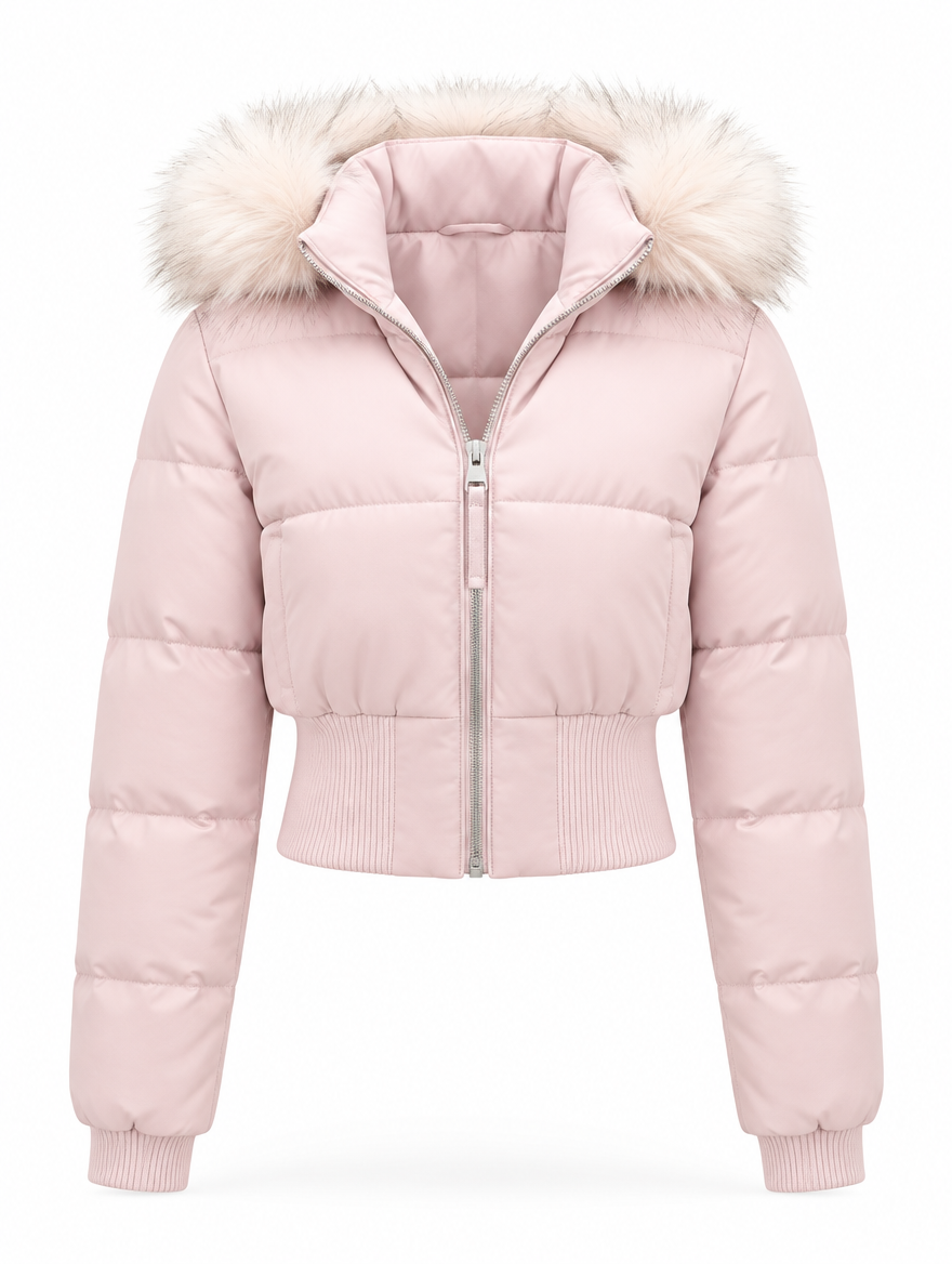 Fur Collar Hooded Winter Jacket