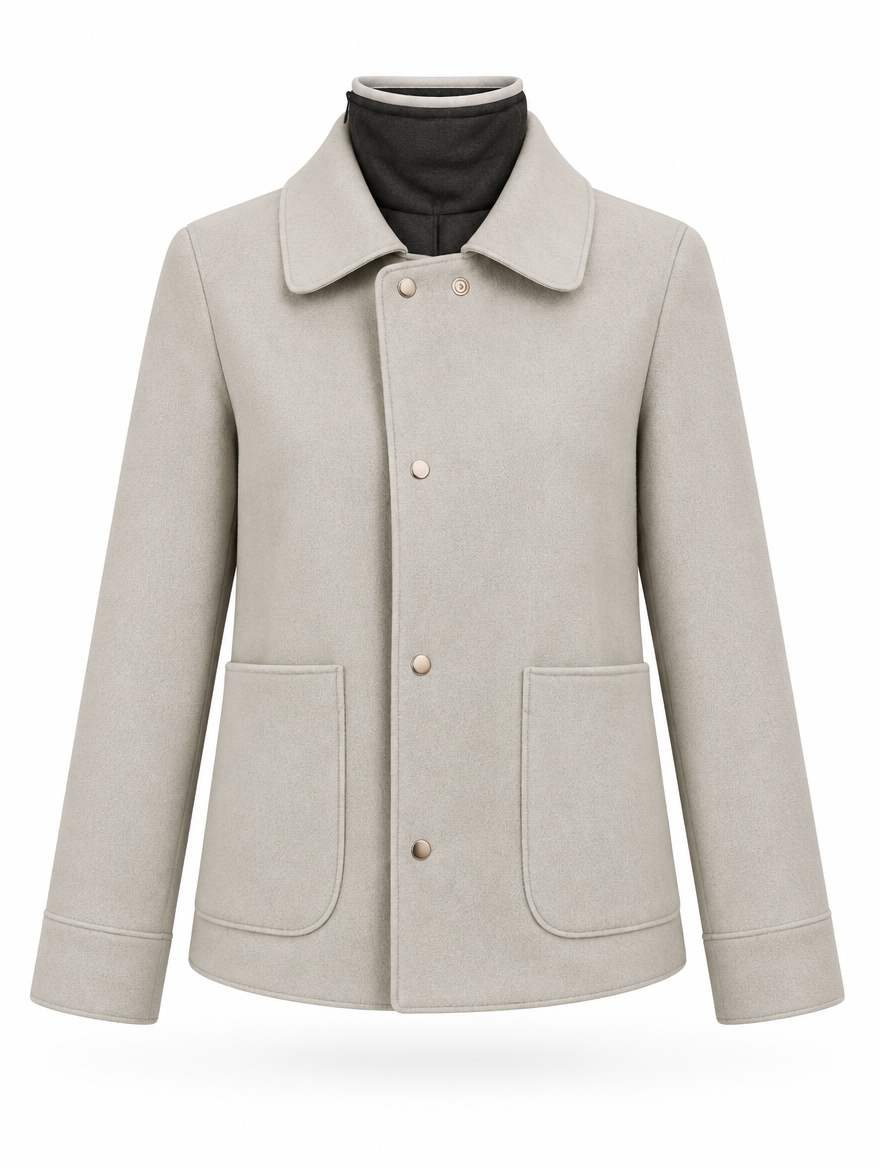 Classic Short Wool Coat