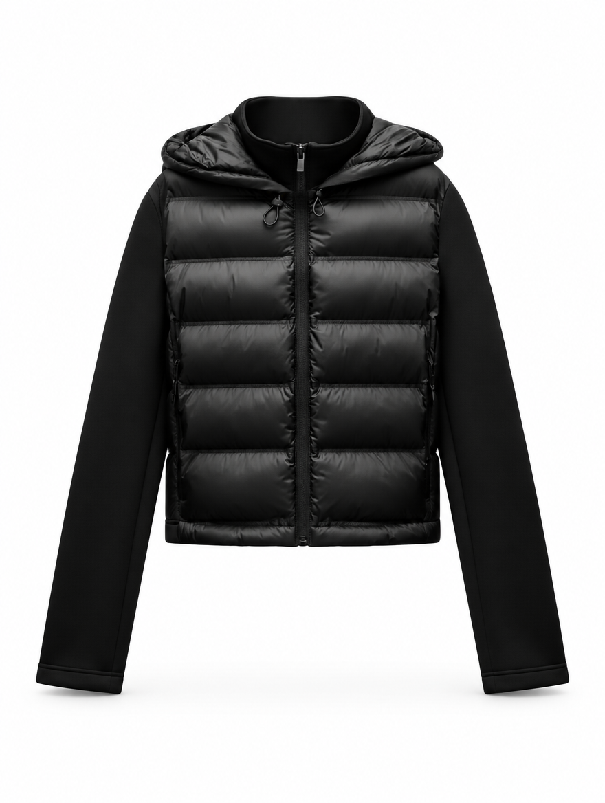Lightweight Hooded Down Jacket