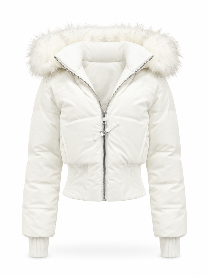 Fur Collar Hooded Winter Jacket