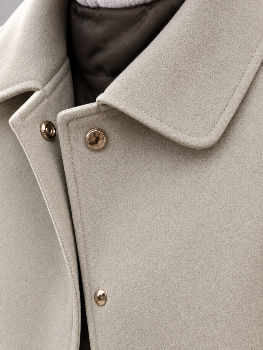 Classic Short Wool Coat