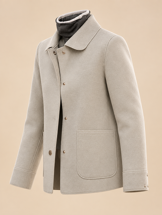 Classic Short Wool Coat
