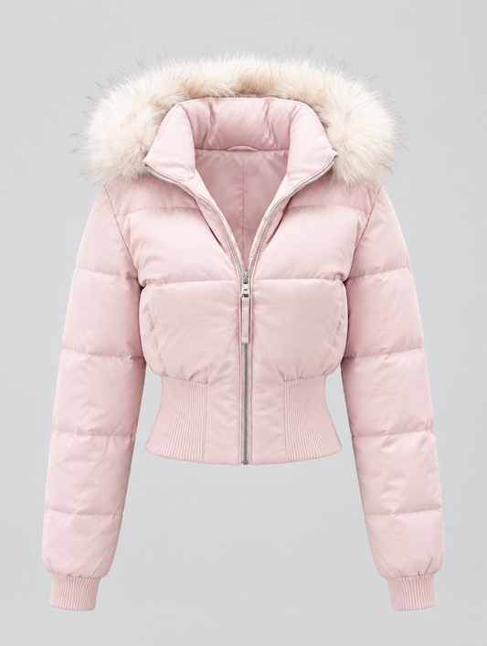 Fur Collar Hooded Winter Jacket