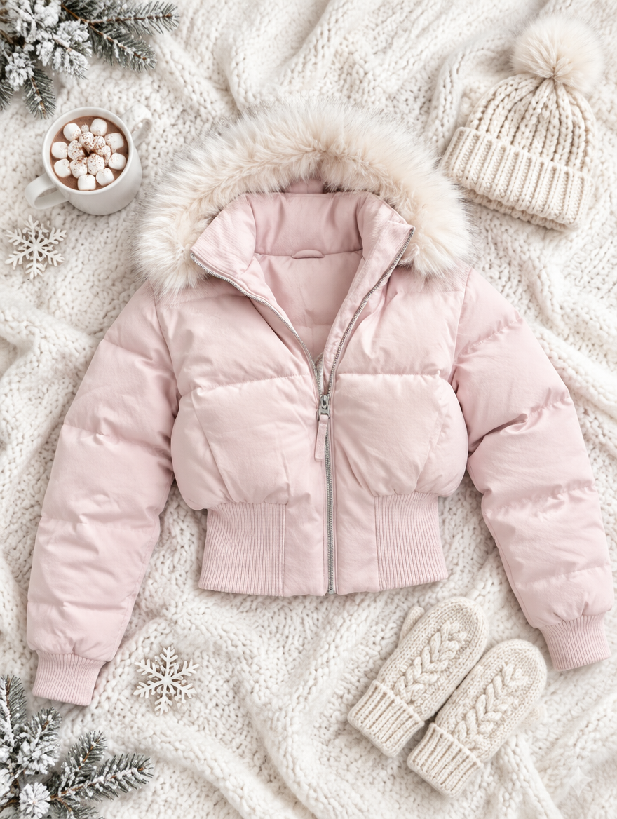 Fur Collar Hooded Winter Jacket