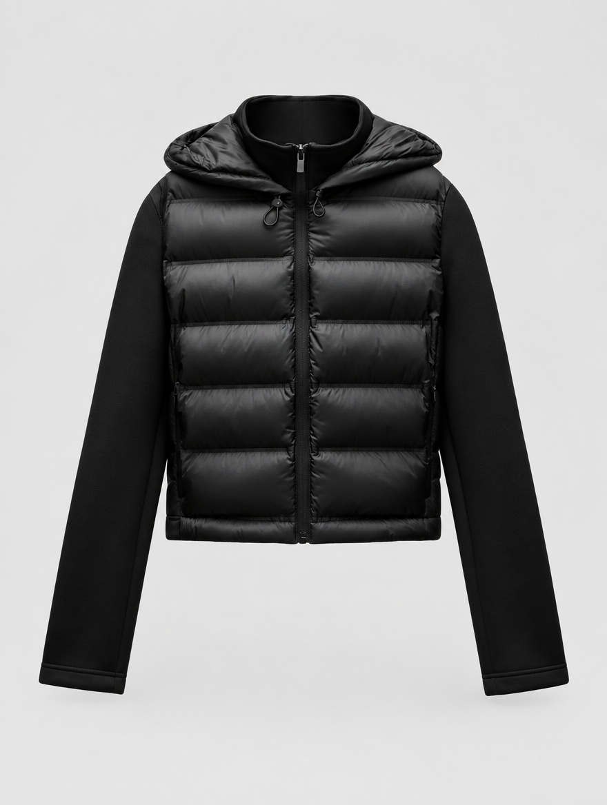 Lightweight Hooded Down Jacket