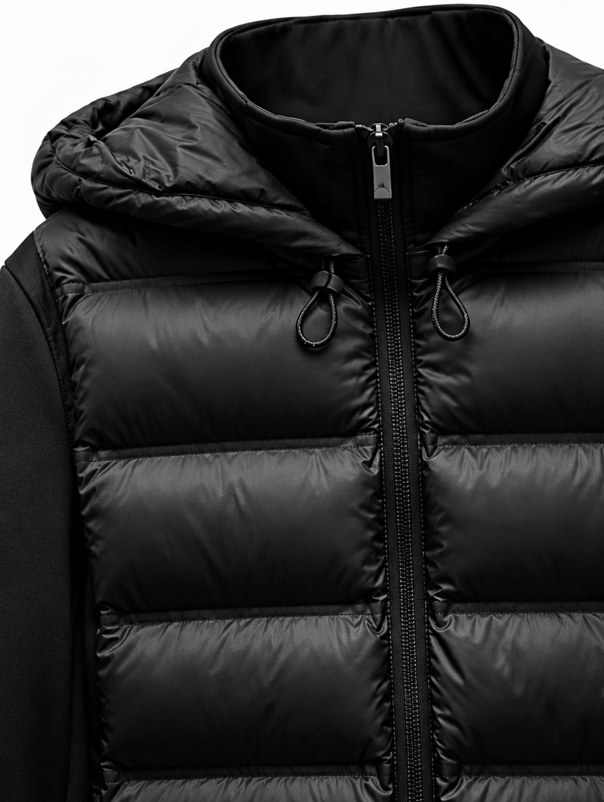 Lightweight Hooded Down Jacket