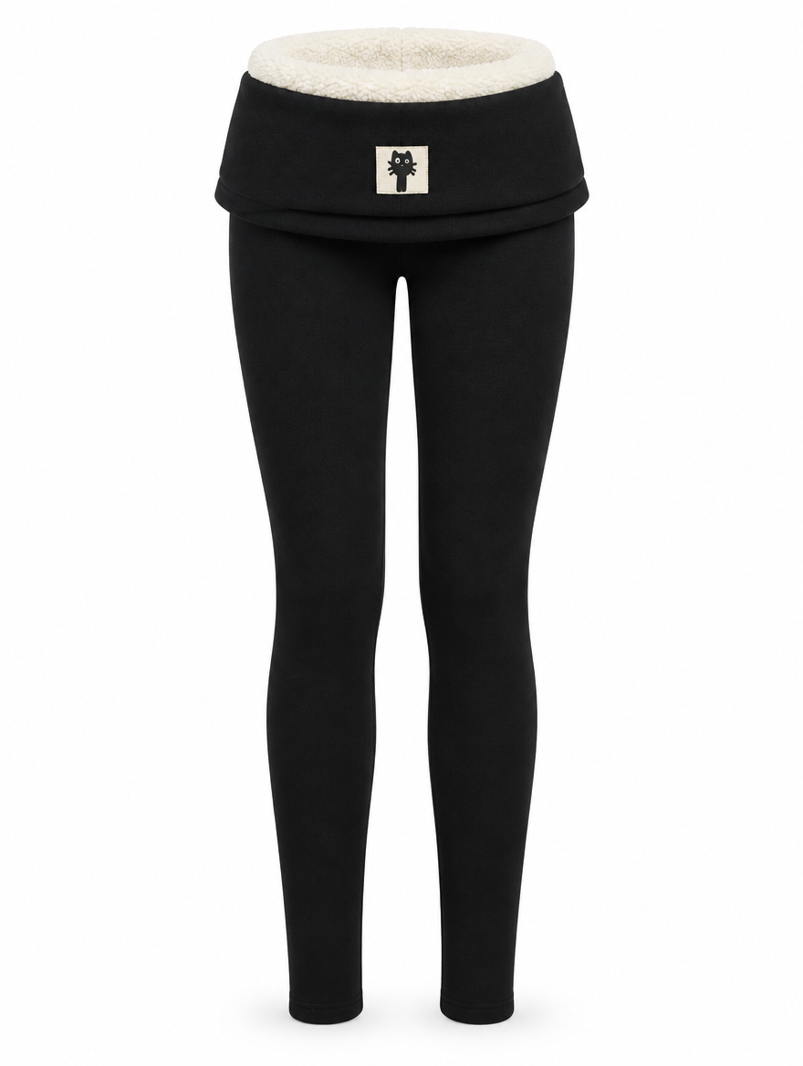 Fleece-Lined Jogger Leggings