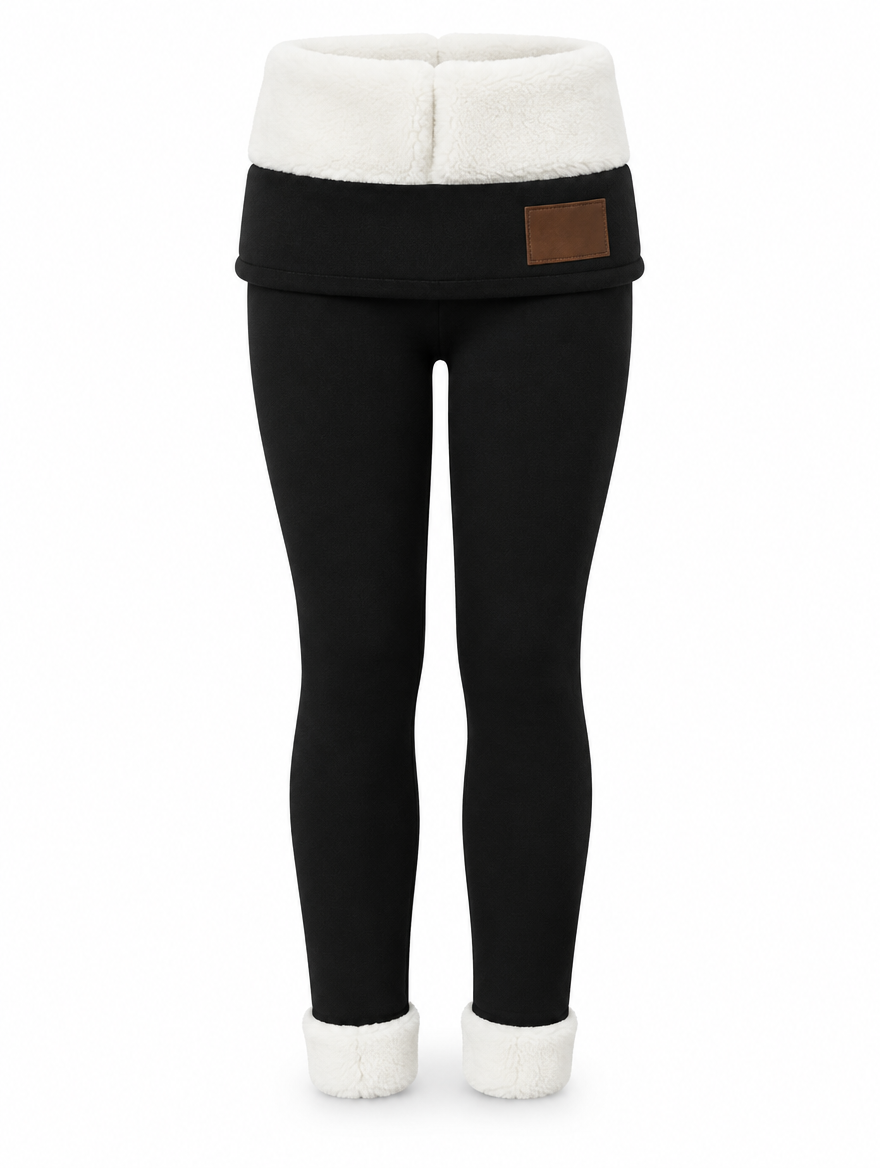 Fleece-Lined Jogger Leggings