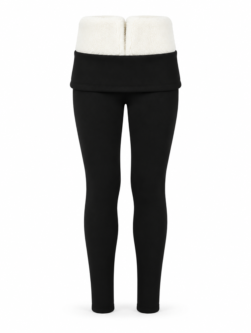 Fleece-Lined Jogger Leggings