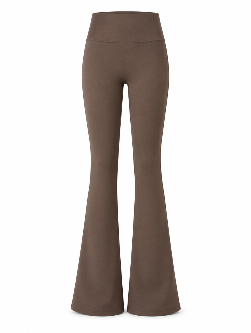 Fleece-Lined Flare Leggings