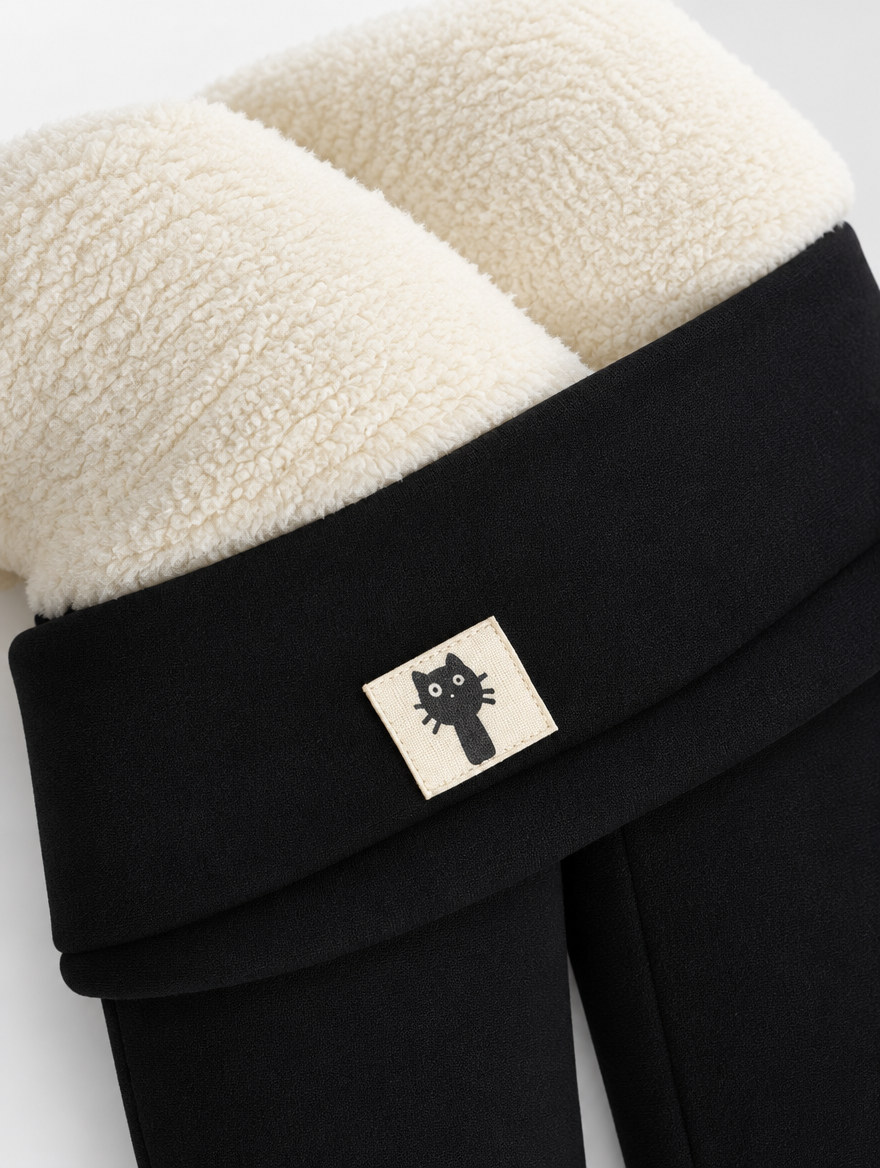 Fleece-Lined Jogger Leggings
