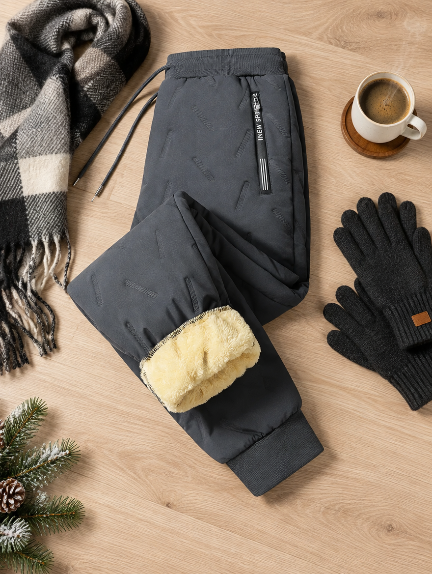 Plush-Lined Winter Trousers