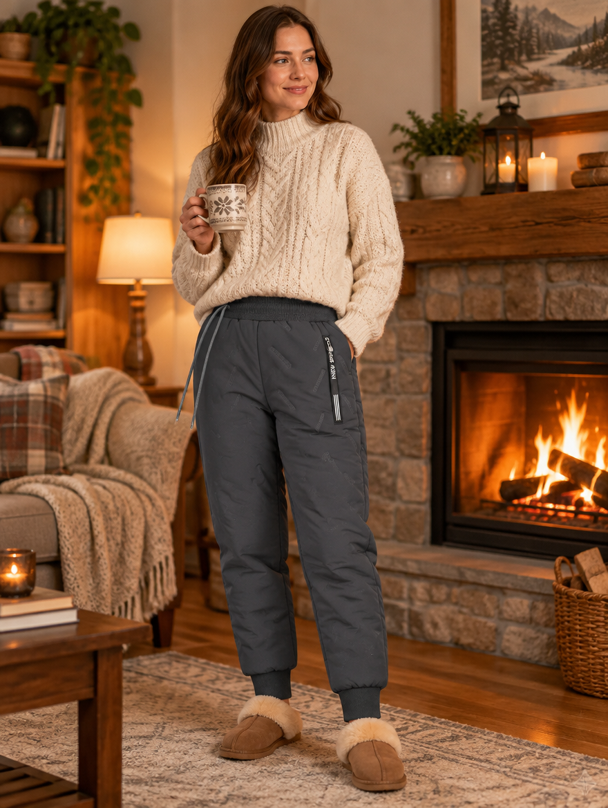 Plush-Lined Winter Trousers